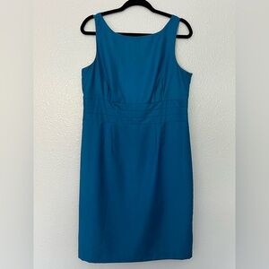 Banana Republic Factory Teal Sheath Dress